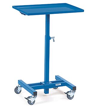 Material stand, max. load 150kg, height adjustable from 720-995mm, 605x405mm