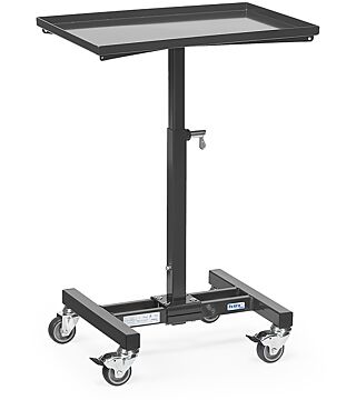 Material stand "GREY EDITION", max. load 150kg, height adjustable from 720-995mm, 605x405mm