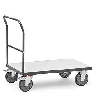 ESD push handle trolley, 1 shelf, 500 kg, 850 x 500 mm