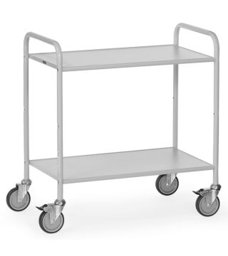 Office cart loading area 800 x 500 mm - gray - 
