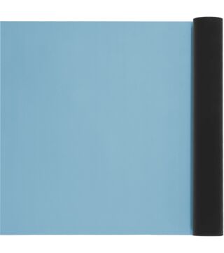 Revêtement de table ESD Premium, bleu clair, 1200 x 10000 x 2 mm, rouleaux