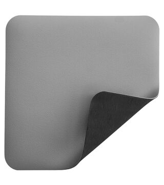 ESD table mat Premium grey, 600 x 1200 x 2 mm, 2x 10mm push button
