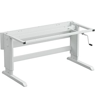 Concept frame adjustable with hand crank 1200x600 mm, ESD