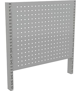 Perforated panel rear panel M750, 718 x 612 mm RAL7035 grey, ESD