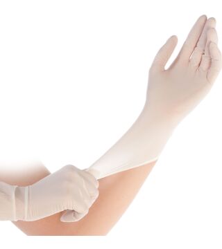 Hygostar Synthetik Handschuhe ELASTIC puderfrei, weiß