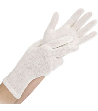 Hygonorm cotton gloves NATURE LIGHT, natural, without layer