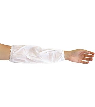 Hygostar protective sleeves PE, white 40my, 40cm, PU: 100 pieces