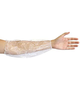 Hygonorm protective sleeves PE, transparent 20my, 40cm, PU: 100 pieces