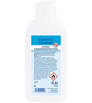 HygoClean Alcoholic hand disinfection, 0.5 litre biocide, fully virucidal