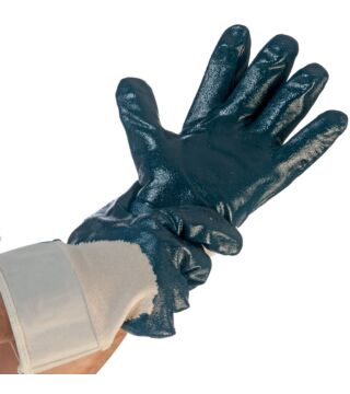 Nitrile work glove TERMINATOR nitrile coating, blue