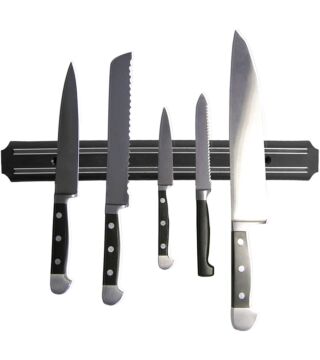 Hygostar magnetic knife rack, 38cm, for knives and scissors