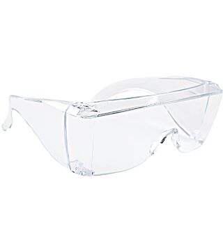 Hygostar Allzweckschutzbrille, transparent für Brillenträger geeignet