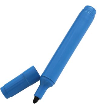 Hygostar washable marker, detectable, blue housing, various colors