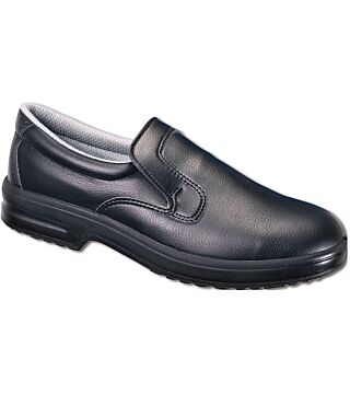 Hygostar slipper with steel toe cap, S2, black