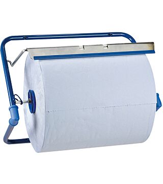 HygoClean wall holder for cleaning paper, metal, blue for article 30442, 30443, 30480, 30481
