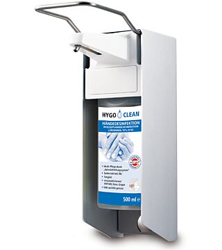 HygoClean Euro dispenser, short lever for Euro bottles, 500ml