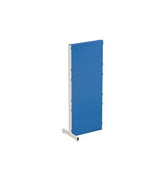 Extension module T-foot for industrial partition wall