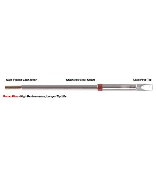Soldering Tip Chisel extra large 5.0mm (0.20"), Power Plus