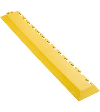 PVC corner ramp from 10 to 1 mm, yellow 590 x 70 mm, 1 pc.
