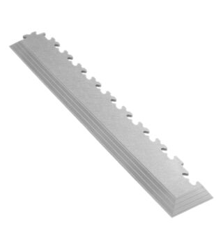 Corner ramp X-LOG X500/7, light grey, 590x90x7 mm, 1 piece