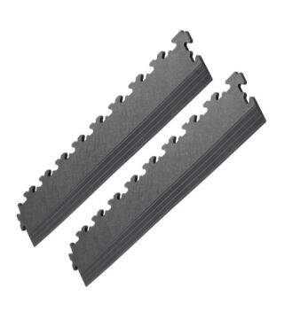 Ramp section, X-LOG, grey (RAL7015), 500x90x7 mm, 1 piece