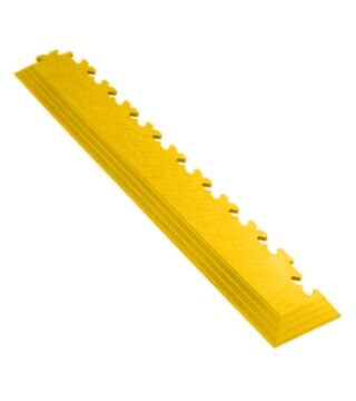 Corner ramp X-LOG, yellow, 590x90x7 mm, 1 piece