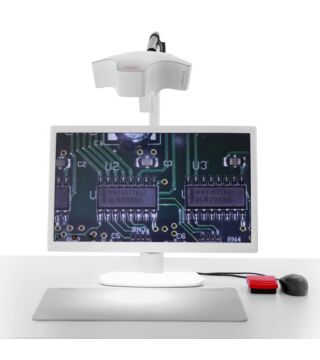 3D video microscope, without stand - with extended cable set