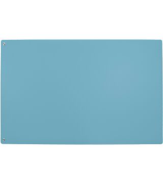 ESD table mat Premium, blue, 600 x 600 x 2 mm, 2x 10mm push button