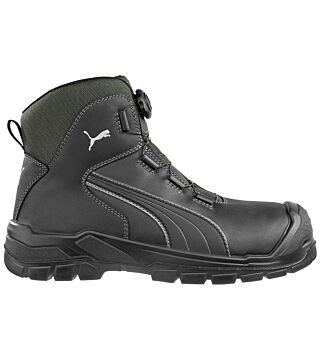 Safety shoes S3, PUMA SAFETY, CASCADES DISC MID, black