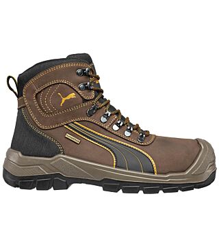 Safety shoes S3, PUMA SAFETY, SIERRA NEVADA MID, brown