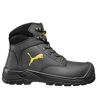 Safety shoes S3, PUMA SAFETY, BORNEO MID, black