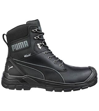 Safety shoes S3, PUMA SAFETY, CONQUEST HIGH, black