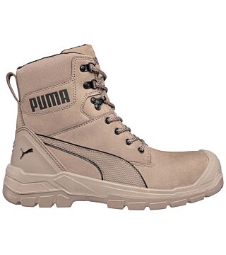 Safety shoes S3, PUMA SAFETY, CONQUEST HIGH, gray