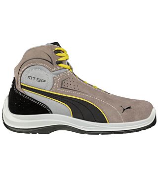 Safety shoes S3, PUMA SAFETY, TOURING STONE MID, gray