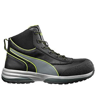 ESD safety shoes S3, PUMA SAFETY, RAPID MID, black