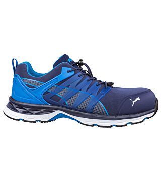ESD safety shoes S1P, PUMA SAFETY, VELOCITY 2.0 LOW, blue