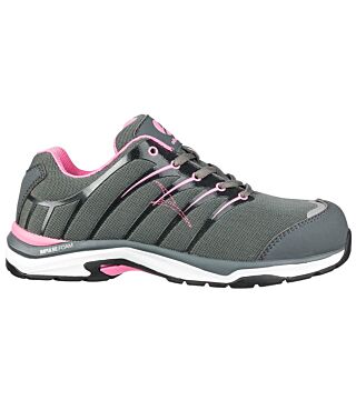 ESD safety shoes S1P, ladies, TWIST PINK WNS LOW, gray