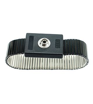 ESD-Armband, 7 mm Druckknopf, Metall