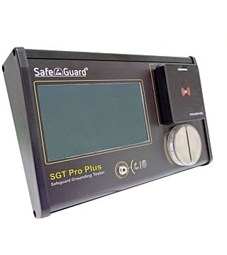 Tester uziemienia SGT Pro Plus, wyświetlacz LCD, z oprogramowaniem do obsługi