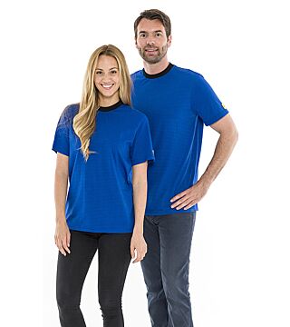 ESD-T-Shirt, rundhals, 150g/m², royalblau