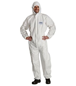 ProSafe2 Overall, antistatic, with zipper, white