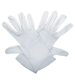ESD gloves cotton, white