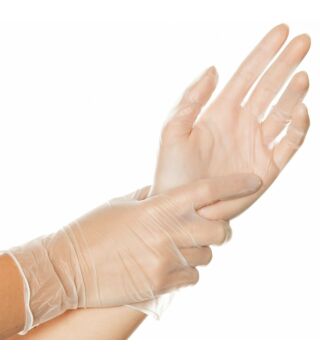 Hygonorm Vinyl-Handschuhe CLASSIC FIT gepudert, extra leichte Qualität