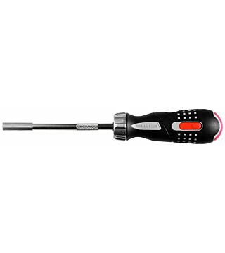 Cacciavite a cricchetto 1/4", magnetico, 6 bit