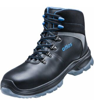 Safety shoe ERGO-MED 737 XP, S3, smooth leather, unisex, black